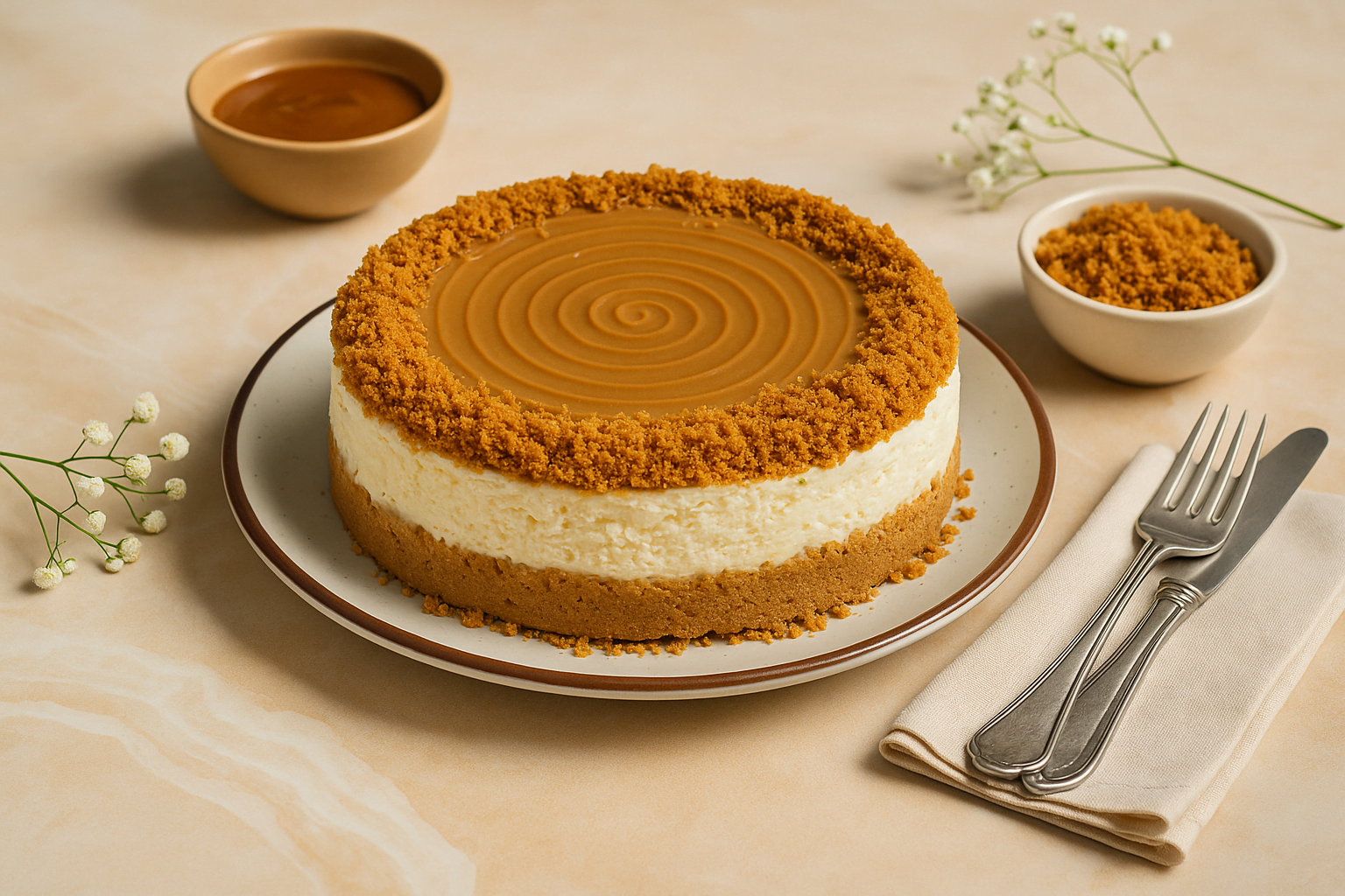Biscoff Cheesecake (1 Kg)