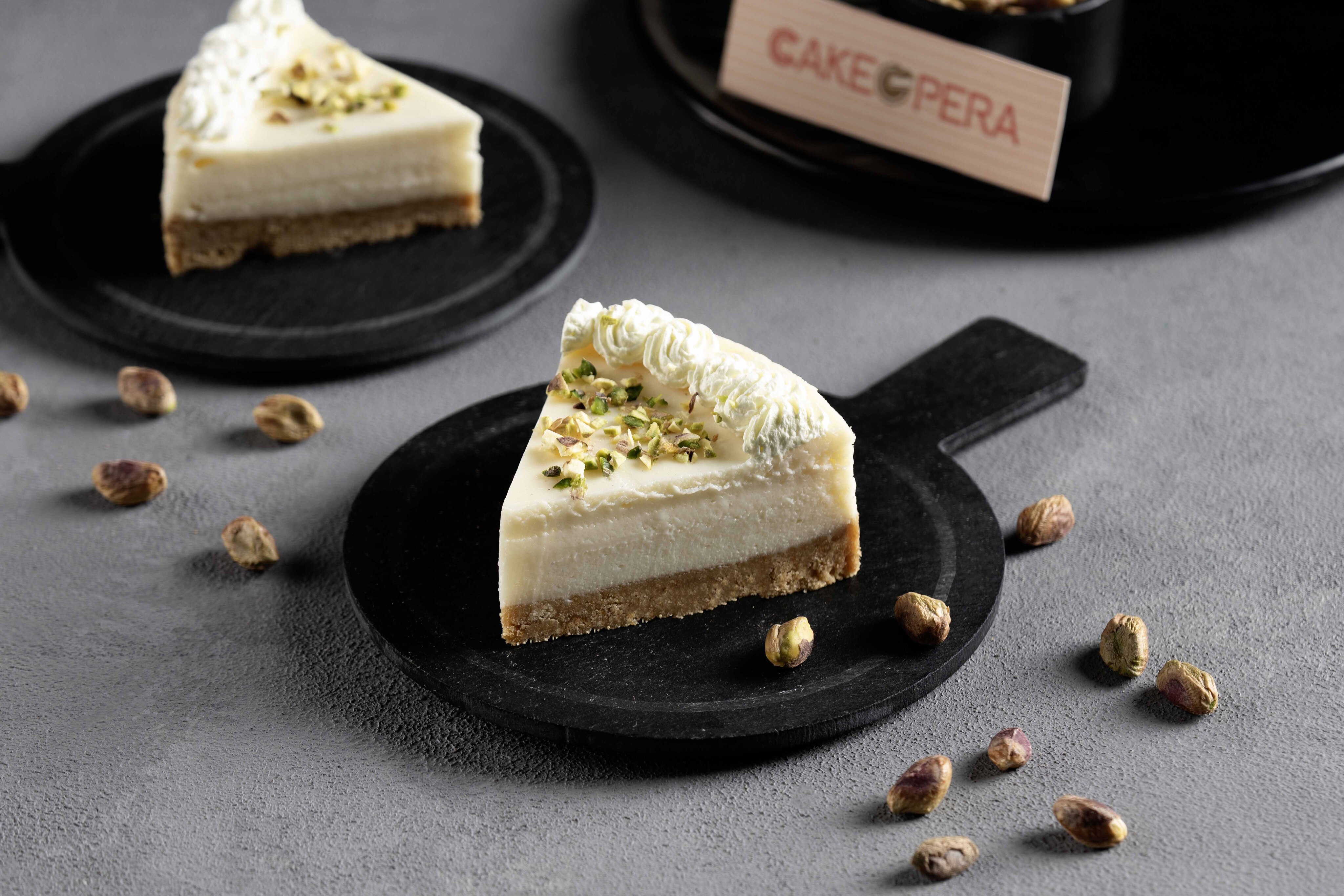 Baked New York Cheese Slice